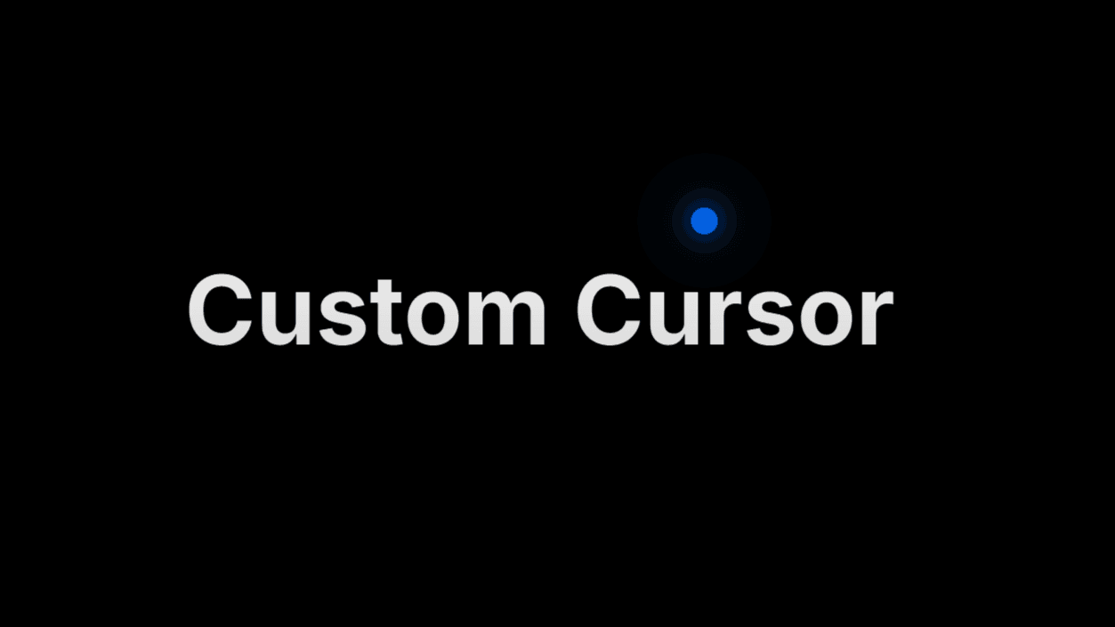 Custom Cursor